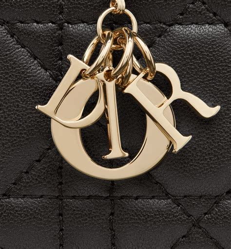 lady dior lambskin card holder